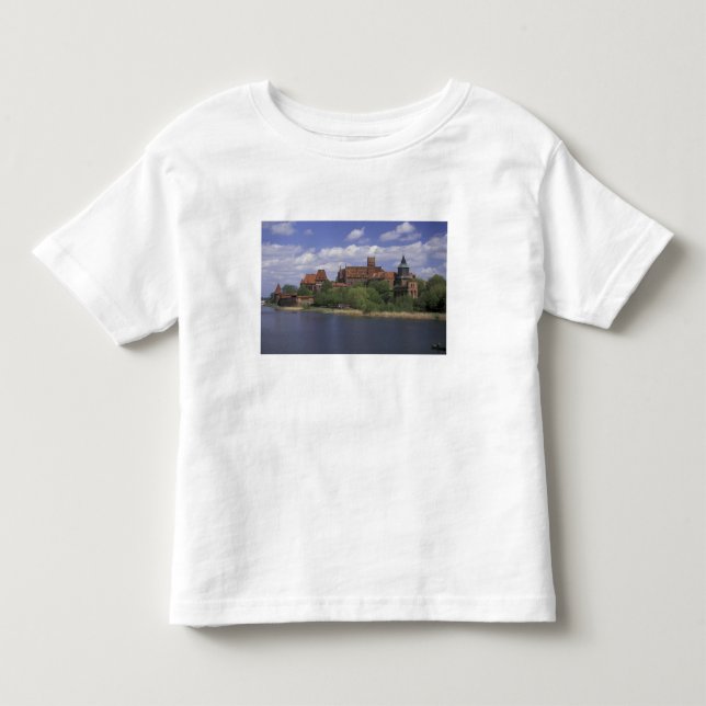 EU, Polen, Pomerania, Malbork. Europas Tee Shirt (Framsida)