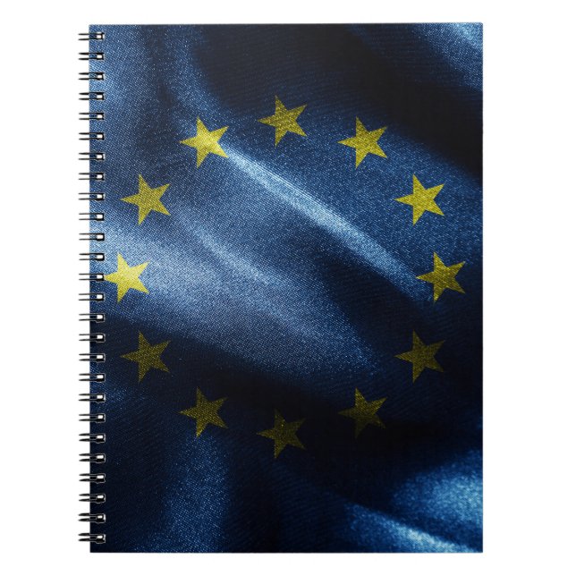 EU SILKE FLAGGA ANTECKNINGSBOK (Framsidan)