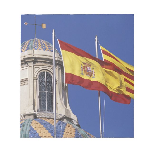EU, Spanien, Katalonien, Palau de la Generalitat. Anteckningsblock (Framsida)