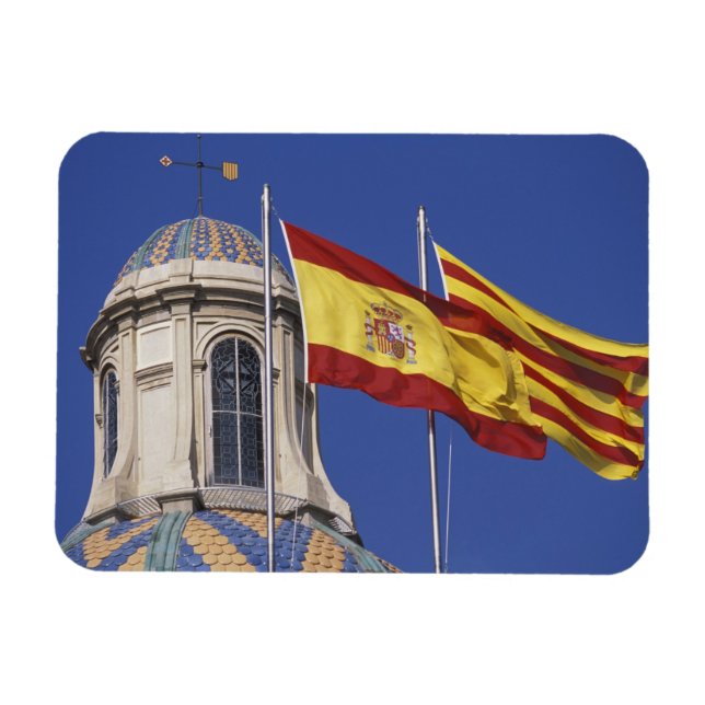 EU, Spanien, Katalonien, Palau de la Generalitat. Magnet (Horisontell)
