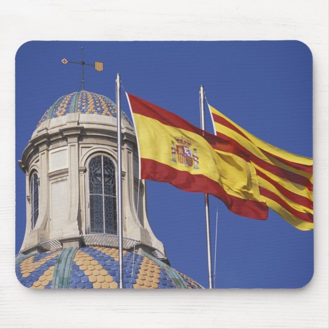 EU, Spanien, Katalonien, Palau de la Generalitat. Musmatta (Framsidan)