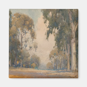 Eucalyptus (1922) – Skör akvarellbotanik Magnet