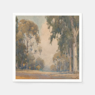 Eucalyptus (1922) – Skrattande akvarellbotanik Pappersservett