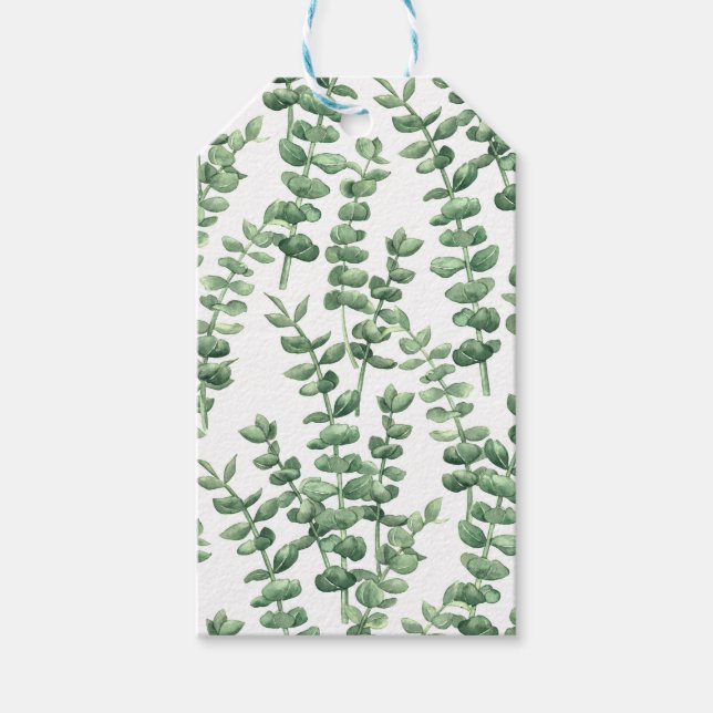 Eucalyptus 1 presentetikett (Framsidan)