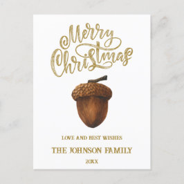 Eucalyptus Acorns julkort Helg Vykort