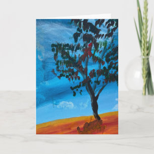 "Eucalyptus " Akrylon på målarduk Inbjudan
