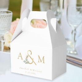 Eucalyptus Ampersand Bröllop Box Presentaskar