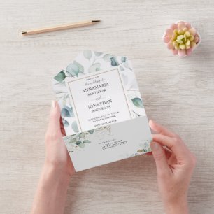 Eucalyptus avundas alla på en Bröllop