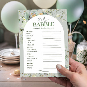 Eucalyptus Baby Babble Ord Scramble-spel