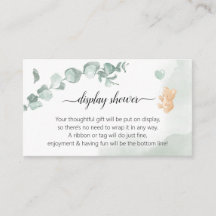 Eucalyptus Bear Baby Shower