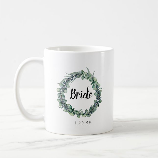 Eucalyptus Berry Wandeand Botaniska Bride Kaffemugg (Vänster)