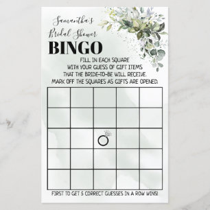 Eucalyptus Bingo Möhippa tvåspråkigt spel