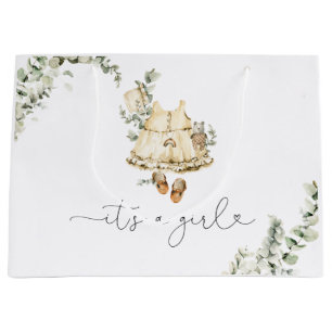 Eucalyptus boho plantskolor Kläder En flicka