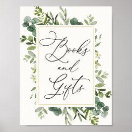 Eucalyptus Bokar och gåvor Poster