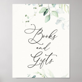 Eucalyptus Bokar och presenter Poster