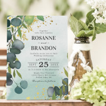Eucalyptus Botanical Bröllop