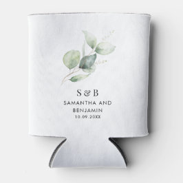 Eucalyptus Botanical Monogram Bröllop