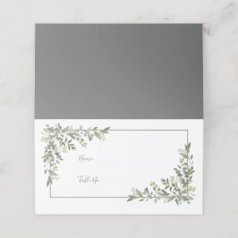 Eucalyptus botaniska Grönt - platskort Placeringskort