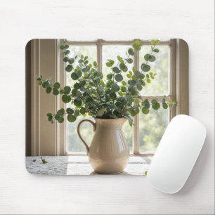 Eucalyptus Bouquet in Farmhouse Window Musmatta