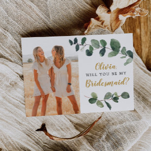 Eucalyptus Bridesmaid Frieri kort