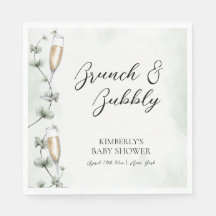 Eucalyptus Brunch Champagne Garden Baby Shower