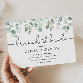 Eucalyptus Brunch med inbjudan till Bride Shower
