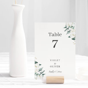 Eucalyptus Cotton   Vit modern v2-Bordsnummer Bordsnummer