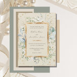 Eucalyptus Daisy Guld Cream Elegant bröllop Inbjudningar<br><div class="desc">Den fantastiska eleganten och guld arrangerade en bröllopsinbjudan med blandade gröntar av eukalyptus och guld hand plockade löv som användes för att skapa detta vackra inbjudan. Utsökt bara. Den krämande bakgrunden förbättrar faux guld-trimen och löven i denna skönhet. Faux guld stänk på framsidan och baksidan för att skapa chicens utseende....</div>