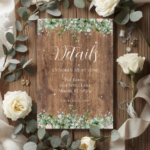 Eucalyptus Dusty Rose Details Card | Greenery