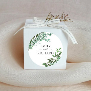 Eucalyptus Elegant Runt Klistermärke