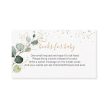 Eucalyptus Foliage Confetti Bokar för Baby