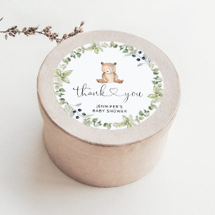 Eucalyptus foliebjörn runt klistermärke