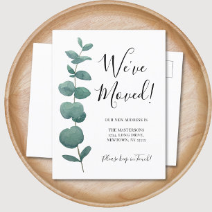 Eucalyptus Förändring av Adress Meddelande Vykort