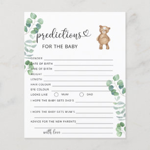 Eucalyptus förutspår för baby