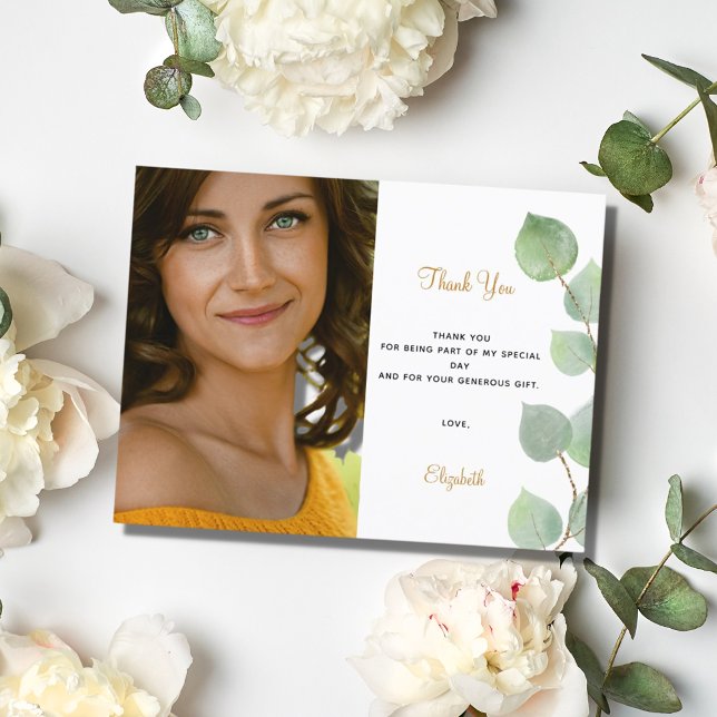 Eucalyptus Fototack för födelsedagsljud Vykort (Skapare uppladdad)