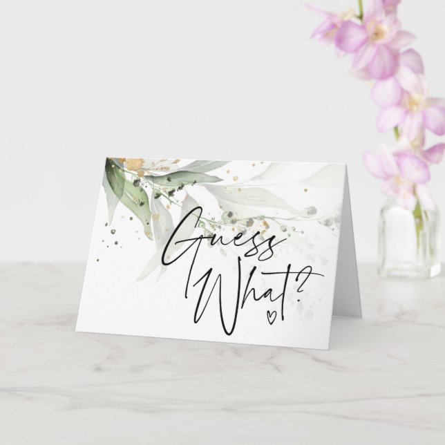 Eucalyptus Garanterar vilket Gravid- meddelande (Orkide)