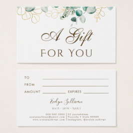 Eucalyptus Gift-kort Visitkort