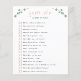 Eucalyptus gissar vem babyvisaren spelar