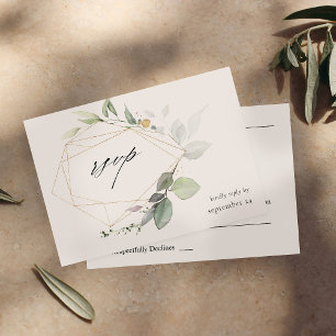 Eucalyptus Glow Guld Greenery w Meal OSA kort