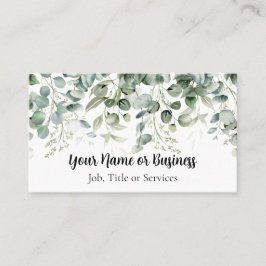 Eucalyptus gräns visitkort