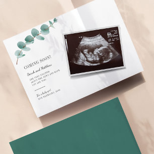 Eucalyptus Gravid Baby Scan-meddelande