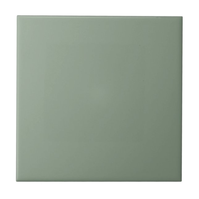 Eucalyptus Green | #8A9C88 Kakelplatta (Framsidan)