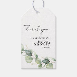 Eucalyptus Greenery Botanical Möhippa Presentetikett