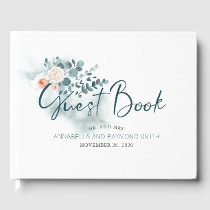 Eucalyptus Greenery Bröllop Gästböcker