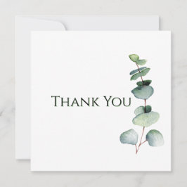 Eucalyptus Greenery Elegant Watercolor Tack