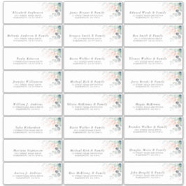 Eucalyptus Greenery Individuella Adressetiketter Klistermärken