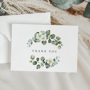 Eucalyptus Greenery Löv Arch Bröllop eller Birthda Tack Kort
