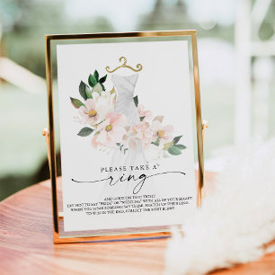 Eucalyptus Greenery Möhippa Ring Game Poster