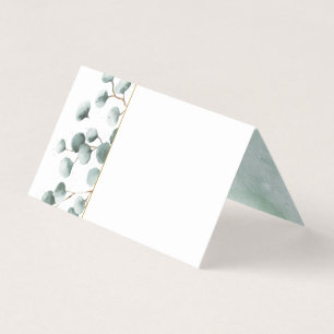 Eucalyptus Greenery Place Card Visitkort