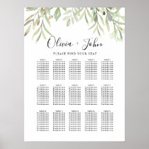 Eucalyptus Greenery Simple Bröllop